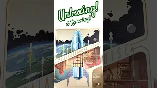 Galactic Cruise Board Game Unboxing & Reboxing! Space Adventure Strategy Game! #boardgameshorts
