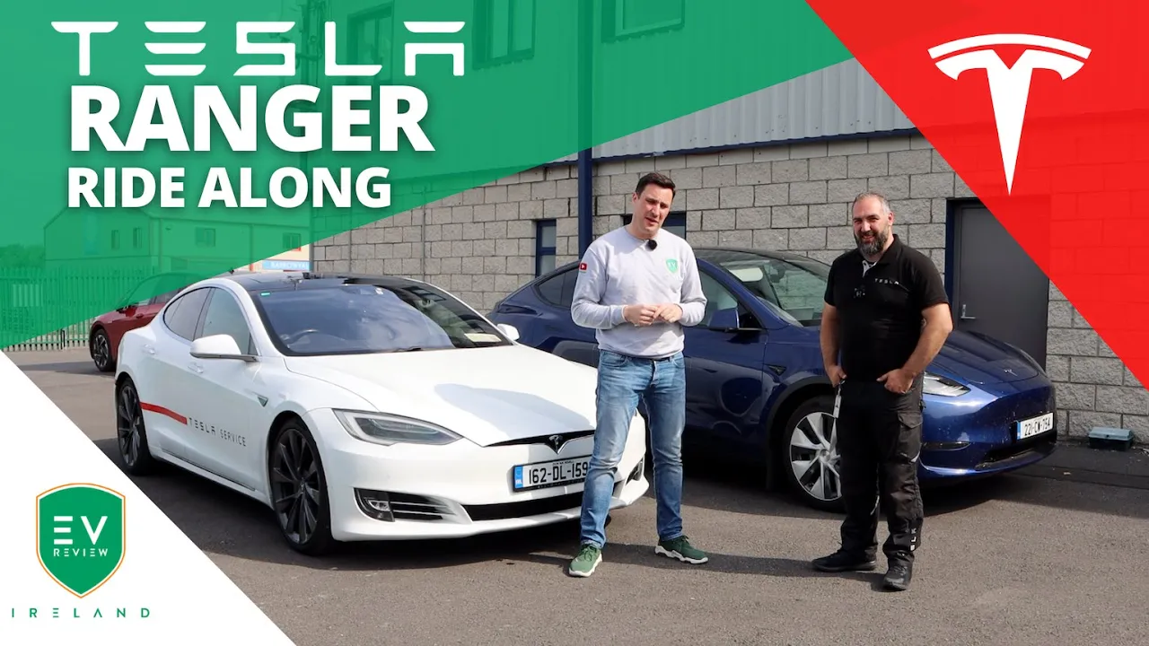 Tesla Ranger Ride Along  -  A Day with a Tesla Mobile Technician