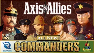 Axis & Allies Commanders - Exclusive Reveal!