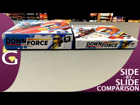 Downforce — Side-by-Slide Board Game Comparison