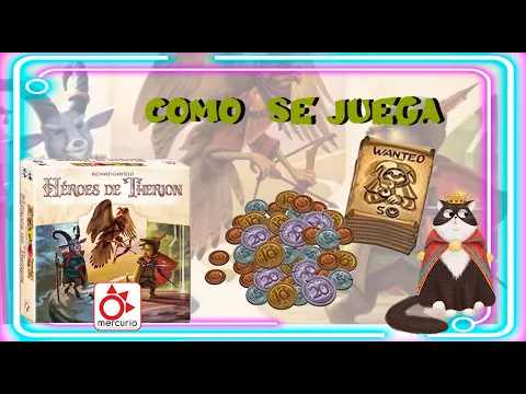 ⚔️HÉROES DE THERION⚔️ ¿Cómo se juega?🪙🪙🪙MERCURIO DISTRIBUCIONES🪙🪙🪙 UN JUEGO DE RICHARD GARFIELD🧙