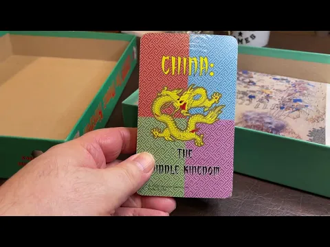 Unboxing of China: The Middle Kingdom from Decision Games