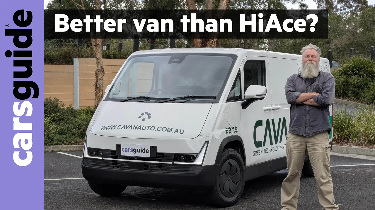 Cavan C1 2026 review Australia: New electric van betters popular Toyota HiAce & Ford Transit Custom?