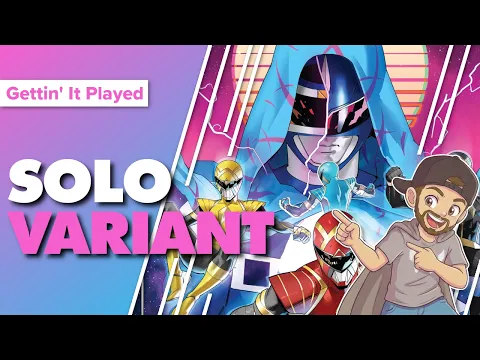 Power Rangers The Deck-Building Game Omega Forever Solo Variant Playthrough