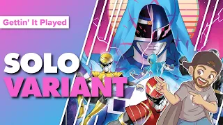 Power Rangers The Deck-Building Game Omega Forever Solo Variant Playthrough