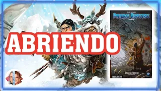 Abriendo expansión PINTURAS RUPESTRES para ENDLESS WINTER: PALEOAMERICANOS