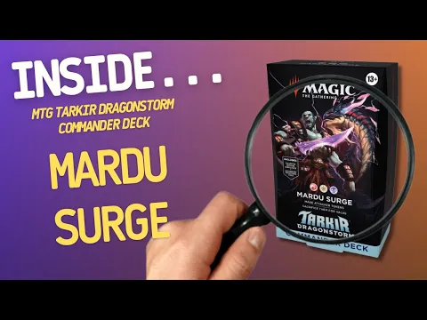 Magic The Gathering Dragonstorm Commander Deck Mardu Surge | Inside with João Ricardo Ep808