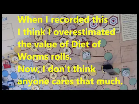 Here I Stand - Card Draw & Diet of Worms - Walkthrough / Tutorial