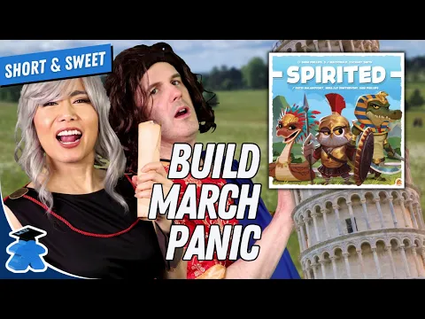 Spirited – How To Lose Friends and Build Wonders. Board Game Overview and Parody