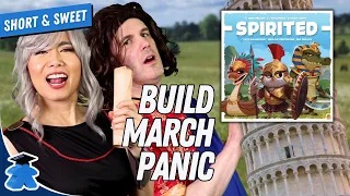 Spirited – How To Lose Friends and Build Wonders. Board Game Overview and Parody