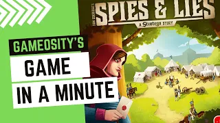 Game in a Minute: Spies & Lies