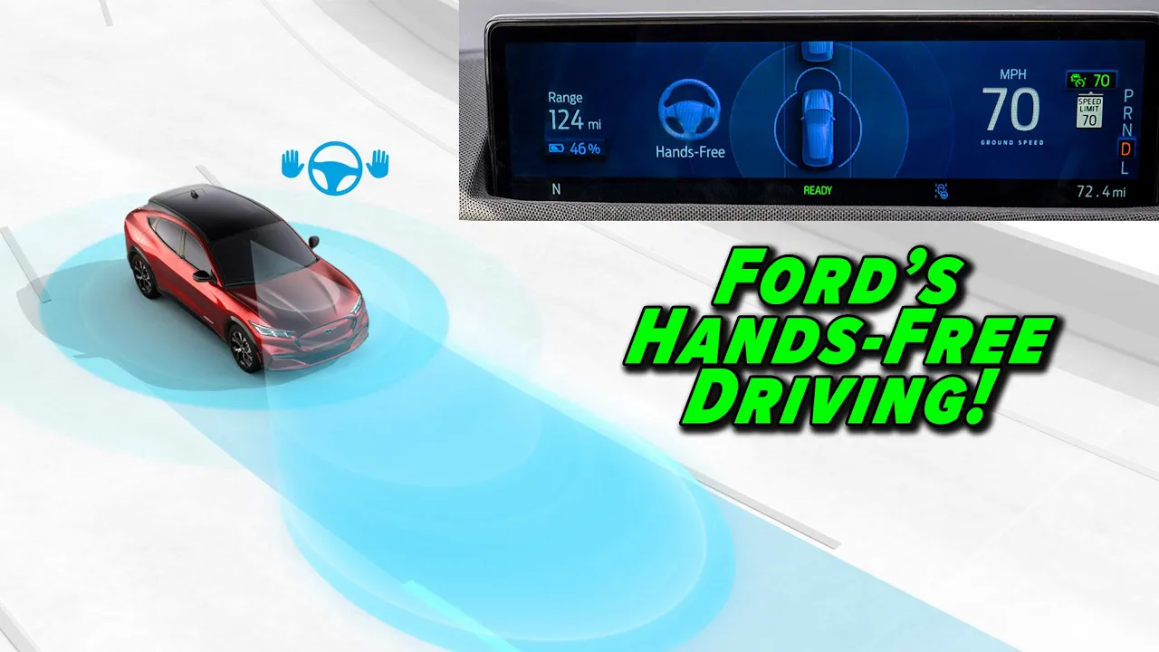 I "Drove" Ford's Hands-Free Driving System In The New Mach-E GT!