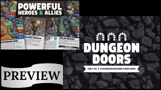 Dungeon Doors Preview Dice Tower West 2023