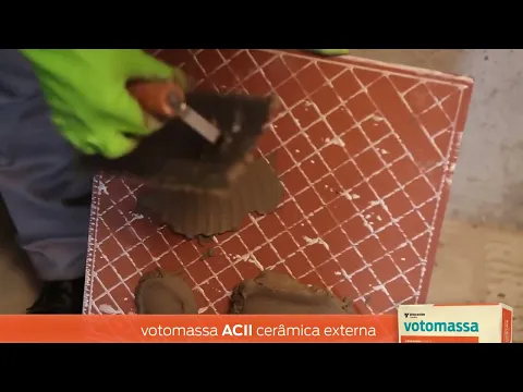 Argamassa ACII Interno e Externo Cinza 20kg Votoran