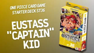 One Piece Card Game Starter Deck Yellow Eustass "Captain" Kid ST36 | Inside with João Ricardo Ep919