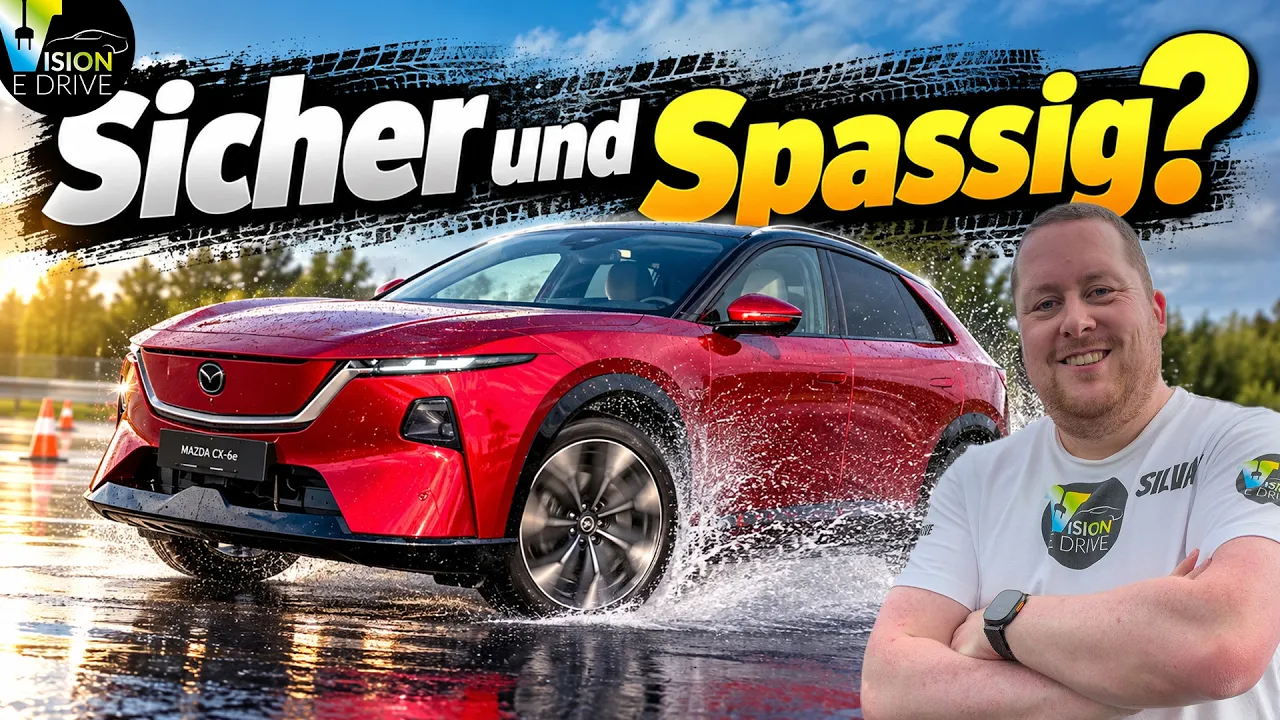 Mazda CX-6e am Limit! Wie sicher ist er auf rutschiger Fahrbahn?