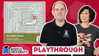 Scribbly Gum🪵 - Live Playthrough Board Game and Giveaway