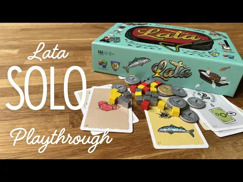 Lata - Solo playthrough - a solid beginner solo game
