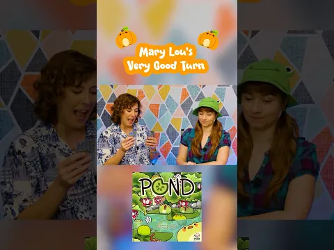 Mary Lou's Very Good Turn of POND #boardgames