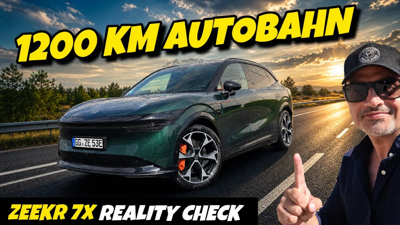 1200 km Autobahn im Zeekr 7X: Die harte Wahrheit