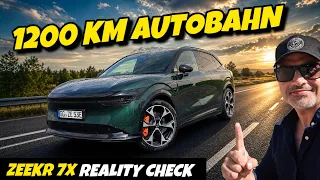 1200 km Autobahn im Zeekr 7X: Die harte Wahrheit