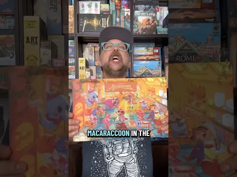 Macaraccoon! A New Cozy Board Game #cozy #boardgame #familygame #gamenight #games #tabletop