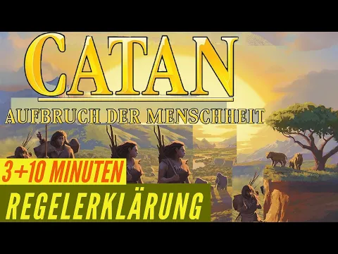 CATAN Aufbruch der Menschheit Regeln Anleitung - Abenteuer Menschheit