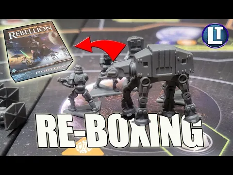 Star Wars: Rebellion RE-BOXING using the Force
