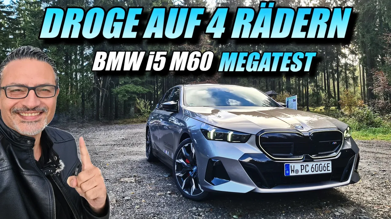Neuer BMW i5 M60 im Megatest! Echte Reichweite Ladezeit Verbrauch Software uvm.