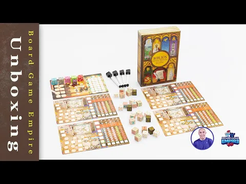 Biblios Quill and Parchment Unboxing - Dr Finn's Games