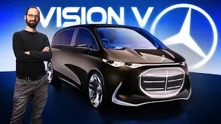 Mercedes Vision V : première rencontre avec le van de luxe !