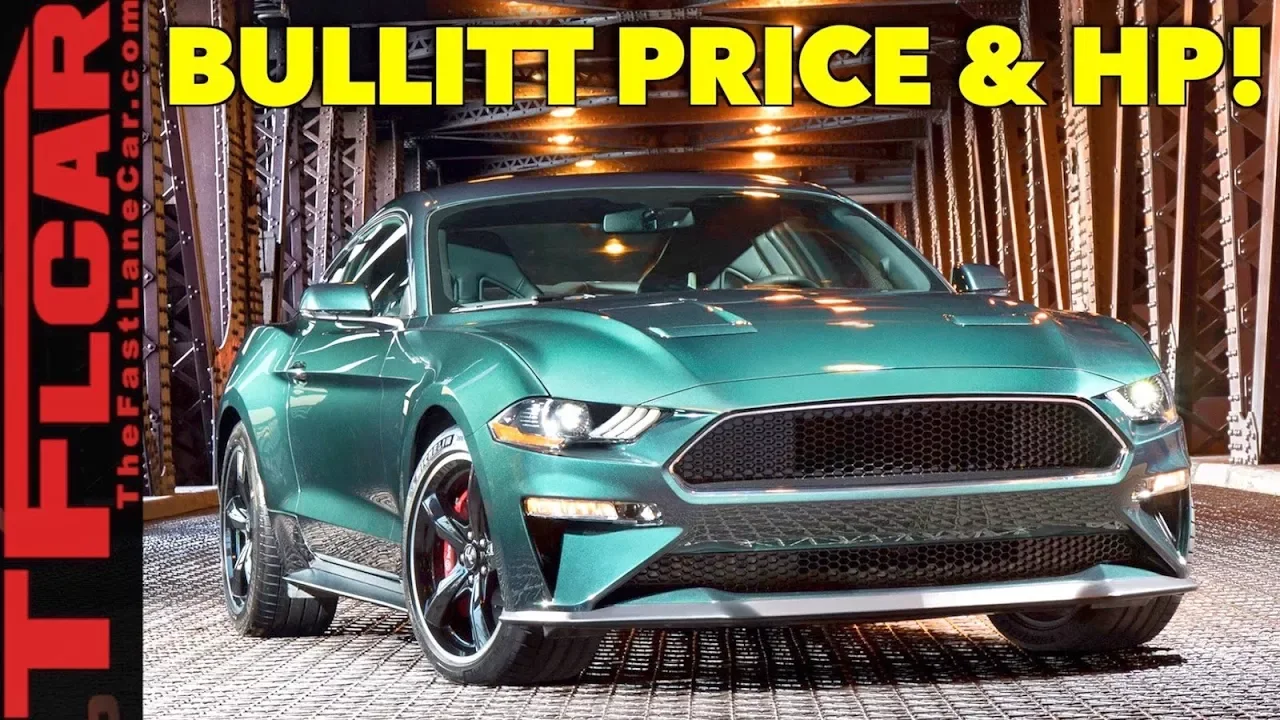 2019 Ford Mustang GT Bullitt Edition Price and Power Specs Are Here