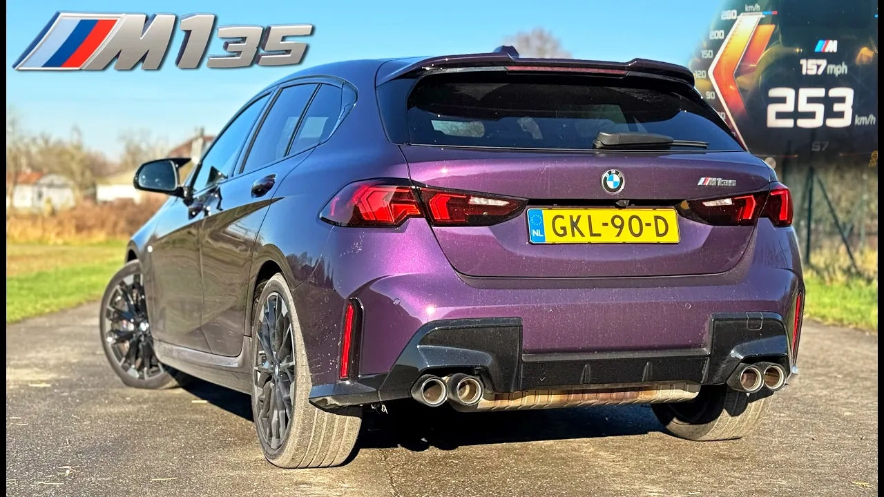 2025 BMW 1 Series F70 M135 // 250KM/H REVIEW on AUTOBAHN