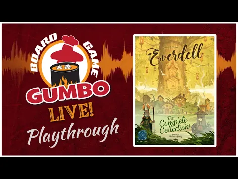 Everdell Base Game w Special Powers - playthrough (2p)