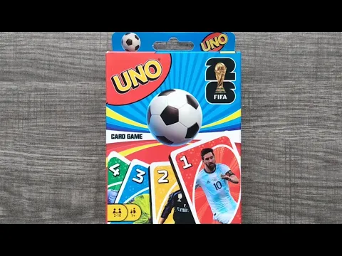 UNO FIFA World Cup Card Game