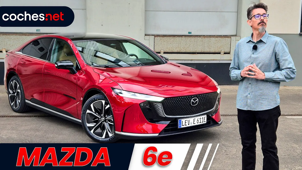MAZDA 6e: ¿Con 'e' de qué? | Prueba / Test / Review en español | coches.net