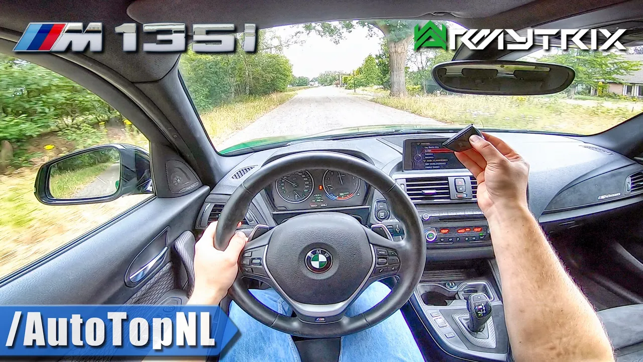 BMW M135i ARMYTRIX Exhaust LOUD! POV Test Drive by AutoTopNL
