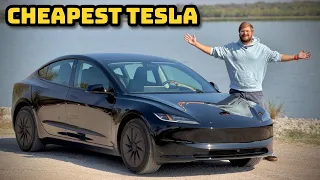 New Tesla Model 3 Standard Is The Cheapest Tesla You Can Buy! Full Tour - Tech, Interior, & Exterior