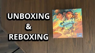 Camel Up - Game Unboxing & Reboxing - See What's In The Box