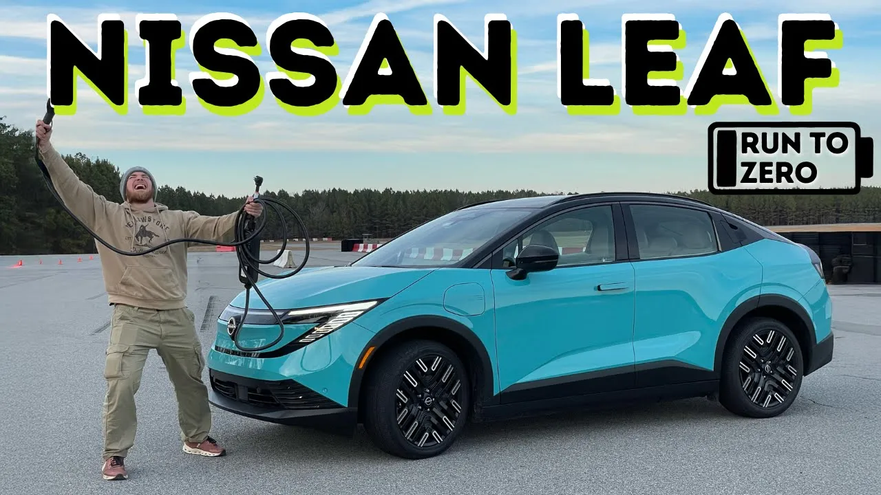 Run 2 Zero! Taking The New 2026 Nissan LEAF All The Way To 0% And Beyond