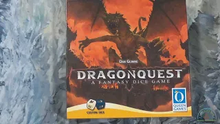 Unboxing DragonQuest by Queen Games