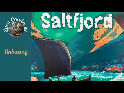Saltfjord Board Game Unboxing