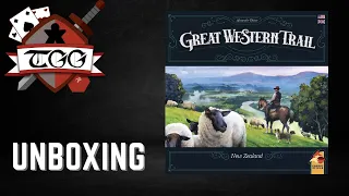 Great Western Trail: New Zealand Board Game Unboxing