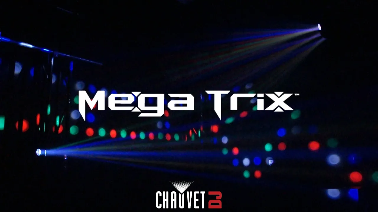 Product video thumbnail for Chauvet Mega Trix LED RGBW Beam Effect Light