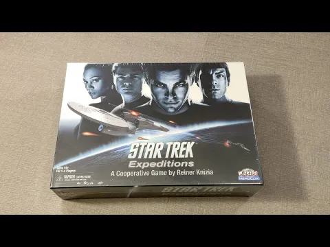 TDG: Star Trek: Expeditions + Expansion unboxing with Ray