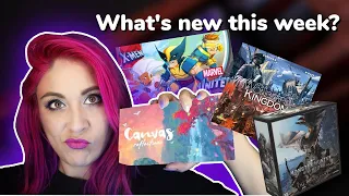 Should you back? Monster Hunter World, Marvel United: X-Men, CANVAS, It's a Wonderful Kingdom
