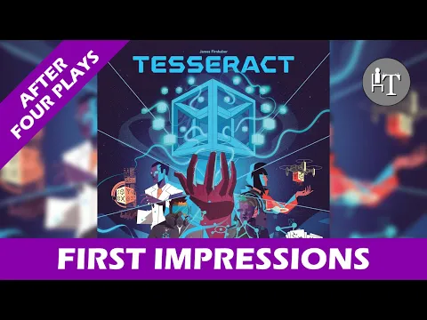 First Impressions of Tesseract - Solo Board Game