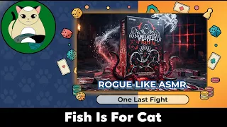 ONE LAST FIGHT Board Game Unboxing Kickstarter Core + Illuminate Expansion | No Talk ASMR