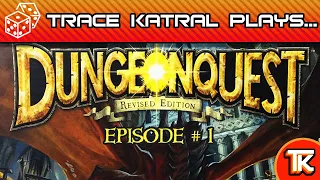 DungeonQuest Revised Edition Solo Play Episode 1.