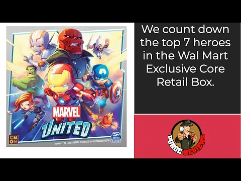 The Purge: # 2649 Marvel United: The top 7 Heroes (in the Wal Mart Retail Core Box)